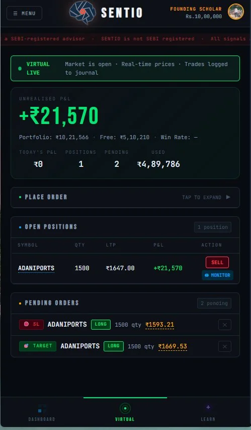 Virtual trading
